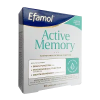Фото Эфамол Брейн Мемори Актив / Efamol Brain Active Memory капс. №30