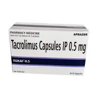 Фото Такролимус (Xgraf 0.5) :: Програф аналог капсулы 0.5мг №60