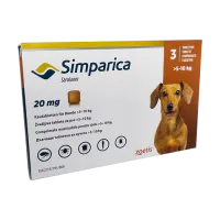 Фото Симпарика для собак 20мг 5-10кг ГЕРМАНИЯ! таблетки для перорал. пр. N3