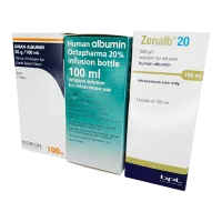 Фото Альбумин человеческий Octapharma! 20% (200мг/мл) Австрия/Турция 100 мл