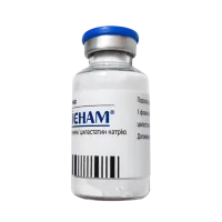 Фото Тиенам пор. для инъекций фл. 500мг 500мг №1