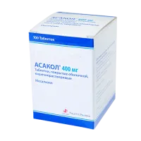 Фото Асакол таб. 400 мг №100