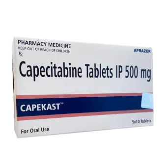 Капецитабин (Capekast, Капекаст) таблетки 500мг №50