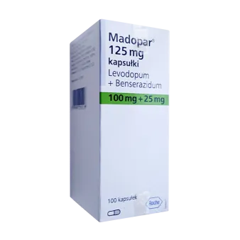 Мадопар 125 капсулы (100мг+25мг) №100