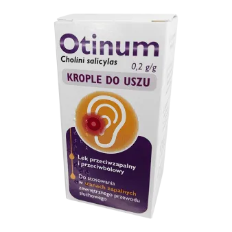 Отинум капли ушные 20% 10г