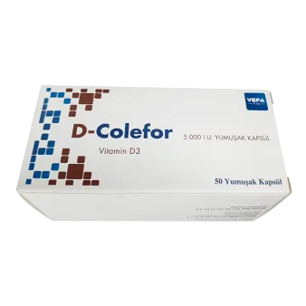 Д-Колефор D-Colefor капс. 5000 МЕ №50