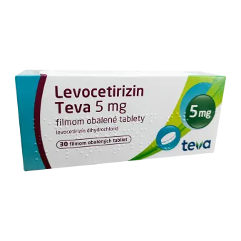 Левоцетиризин Тева (прошлое название Алерон) табл. 5мг N30