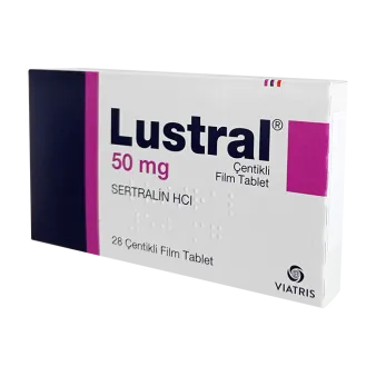 Золофт импортный Pfizer (под названием Lustral) 50мг таблетки №28