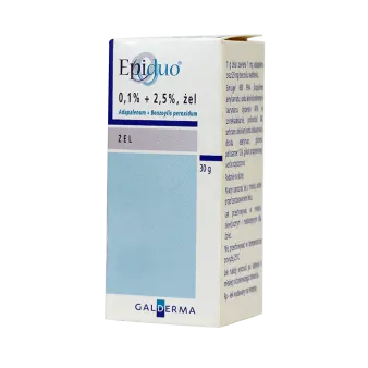 Эпидуо гель 30г (0.1% - 2.5%)